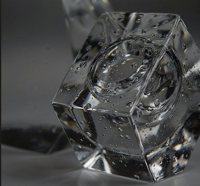 Frasco de cristal tallado BEILÉ